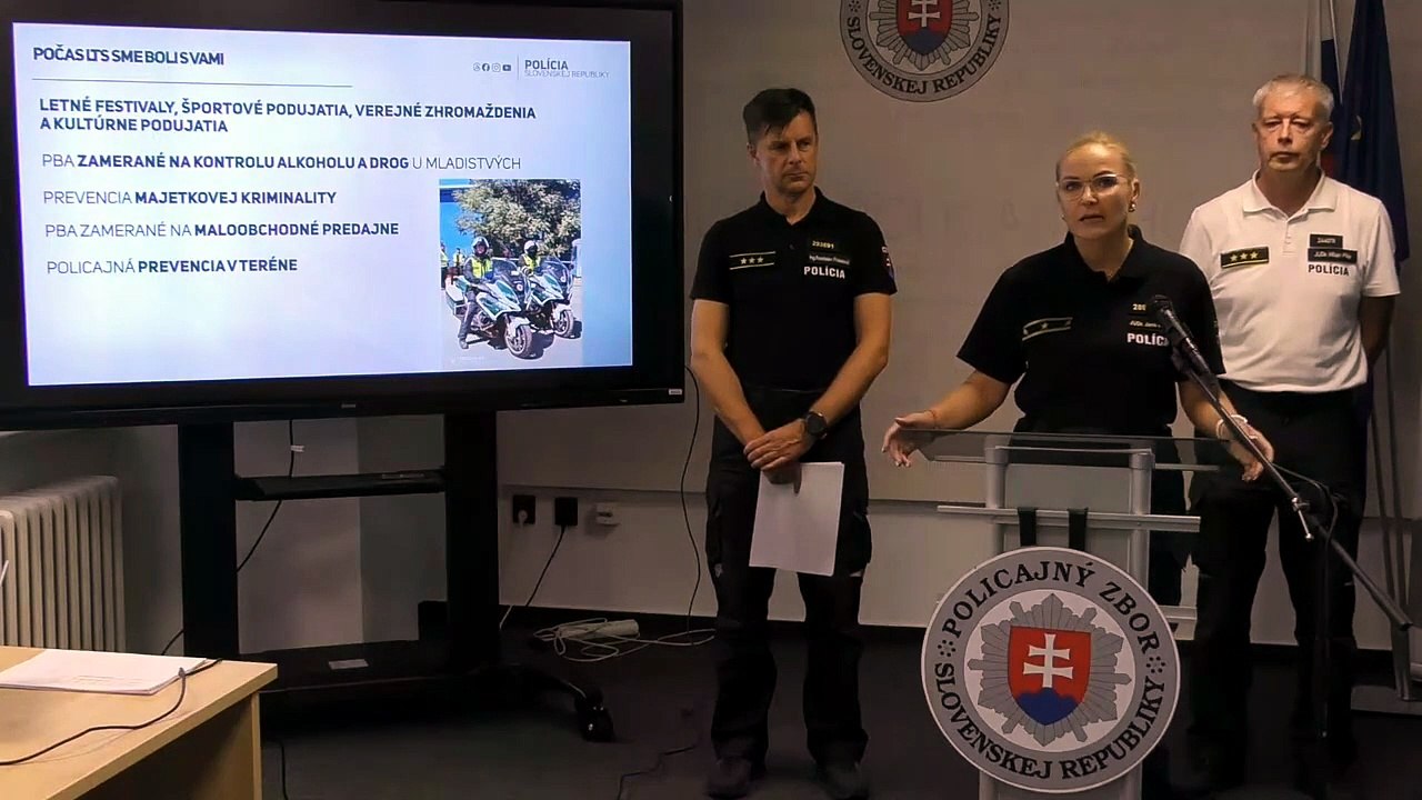 ZÁZNAM: Polícia bola počas letnej turistickej sezóny nasadená na cestách aj podujatiach