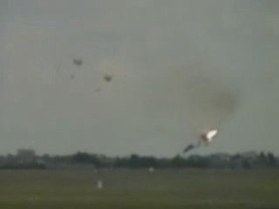Jet Crashes at Air Show