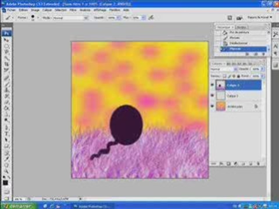 Photoshop dessin vavou.