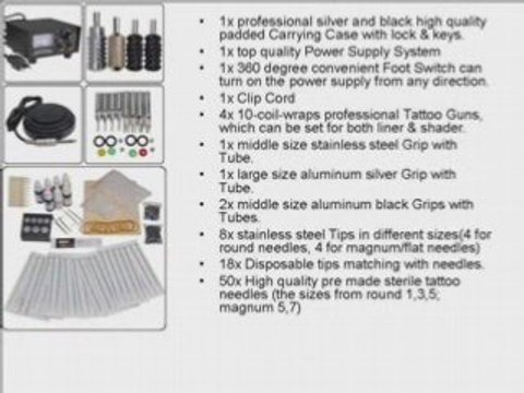 Tattoo Kits Canada USA | Tattoo Starter Kits Sale $199 ...