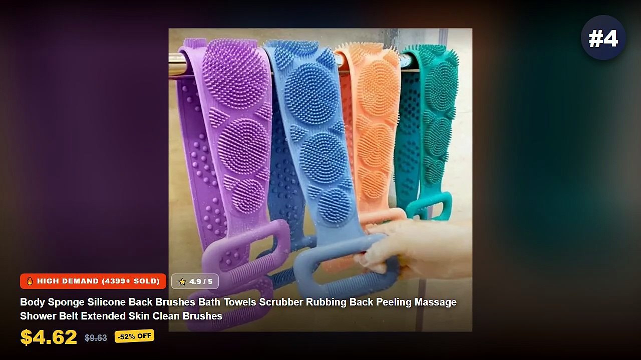 Top 5 Silicone Body Scrubber Shower Brushes: Top 5 Best Sellers - 1Pc ...