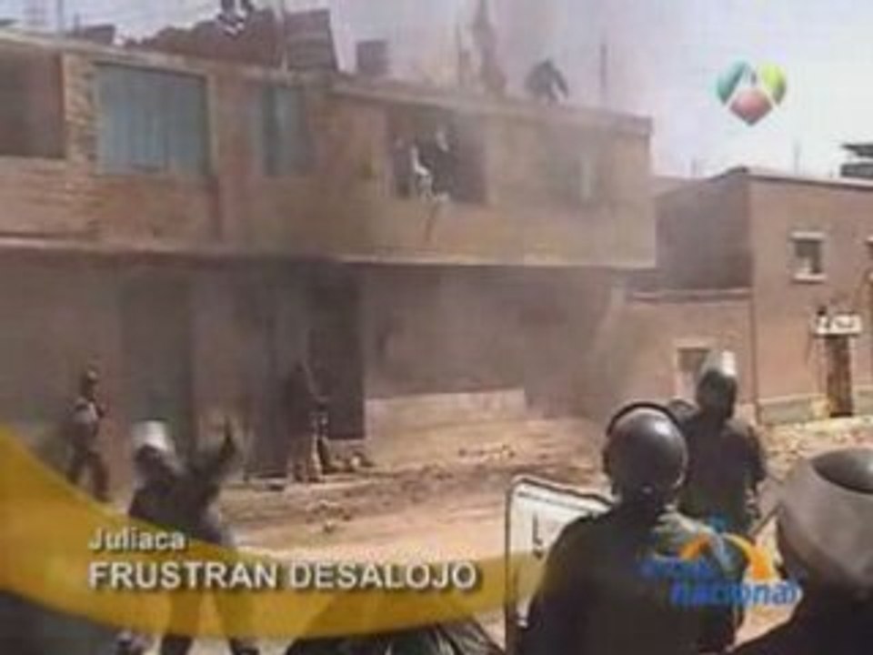 FRUSTRAN DESALOJO  - JULIACA
