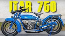 Descubriendo la ITAR 750: la rara moto bóxer checa