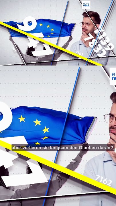 Studie: europäer glauben weiter an das prinzip der eu