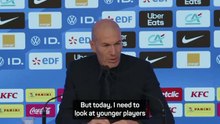 I love Benzema but France must look to younger players - Zidane