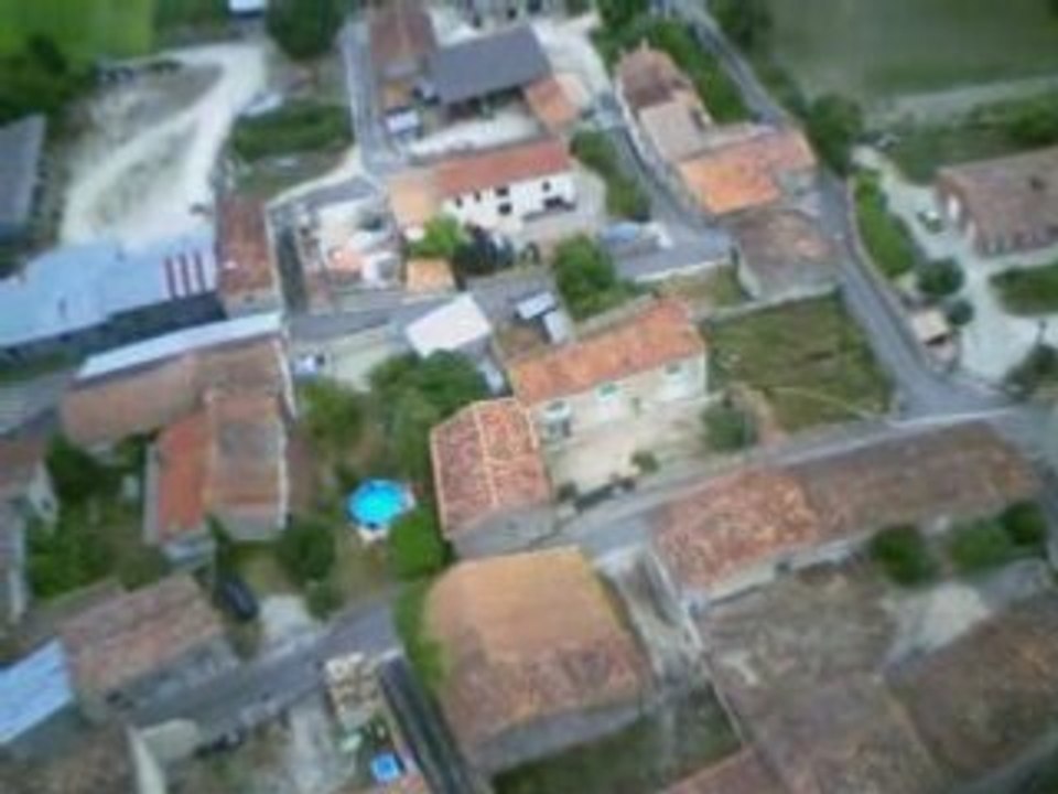 Germeville vue du ciel aout 08