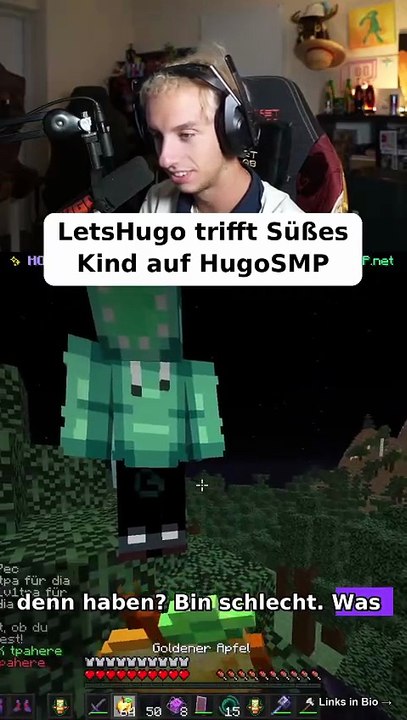 LetsHugo trifft Süßes Kind auf HugoSMP