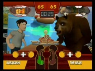 Major League Eating: The Game - bear brutality