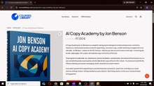 (Available) AI Copy Academy by Jon Benson