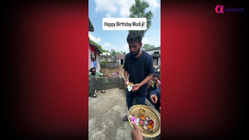 मोदी जी को जन्मदिन की खास शुभकामनाएं | अभिजीत दीपके ने जलाया दीया 🎂
