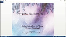 Amazing 80 Sites to Buy! Onlyfans Accounts With Balance in Trusted