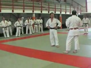 démonstration yves delvingt tai otoshi