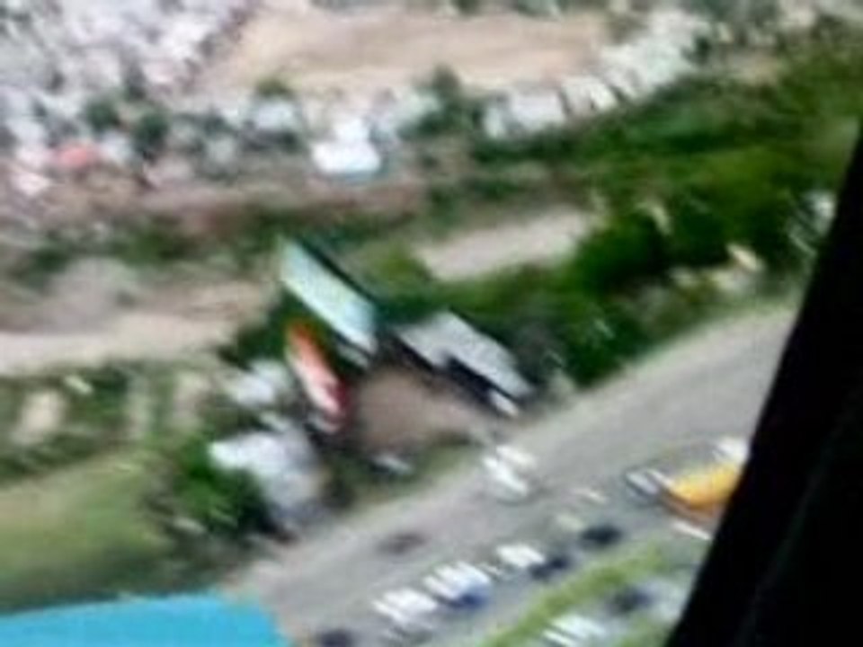 Atterissage à Tegucigalpa