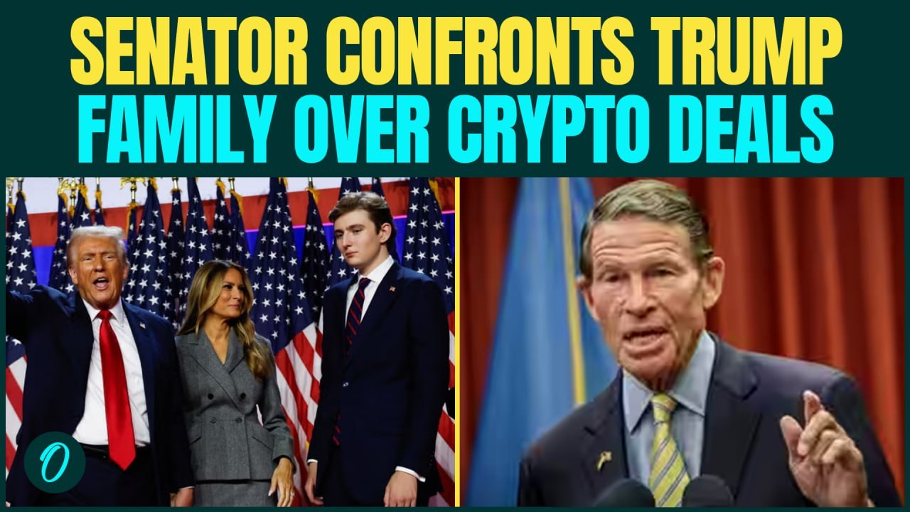“Presidency For Sale?”: Senator CONFRONTS Trump Family Over Crypto And Foreign Deals