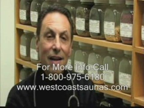 Infrared saunas and Candida West Coast Saunas 1-800-975-6180