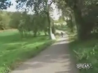 Cameraman Takes Down Skater