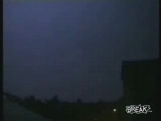 Lightning Strikes Neighbors House