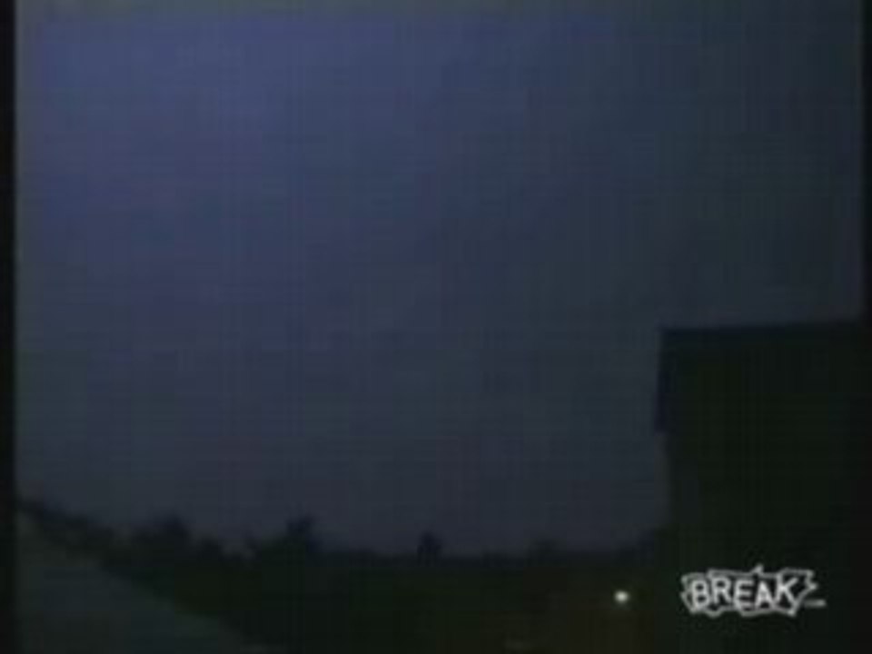 Lightning Strikes Neighbors House