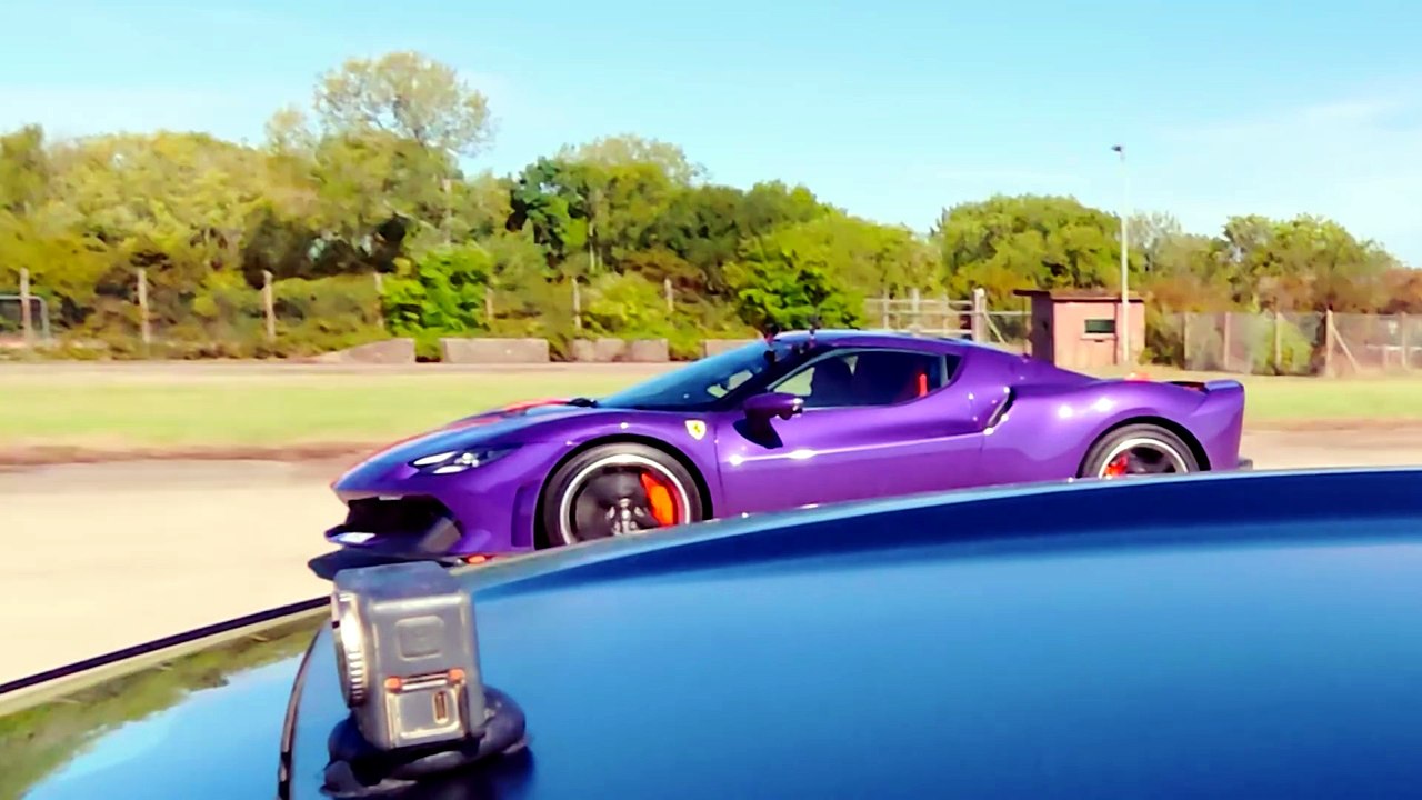 FIRST EVER Ferrari 296 Speciale v Lambo Revuelto_ DRAG RACE