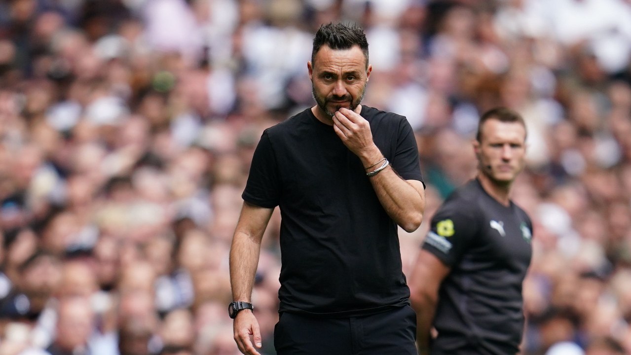 De zerbi nach nächster tottenham-pleite: "hatte nichts zu sagen"