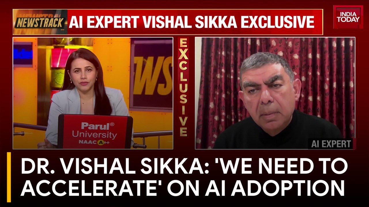 Dr. Vishal Sikka: 'This Is Not The Time To Slow Down' On AI