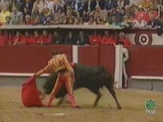 Las Ventas, 23 de mayo de 2007. El Juli con Cantapájaros