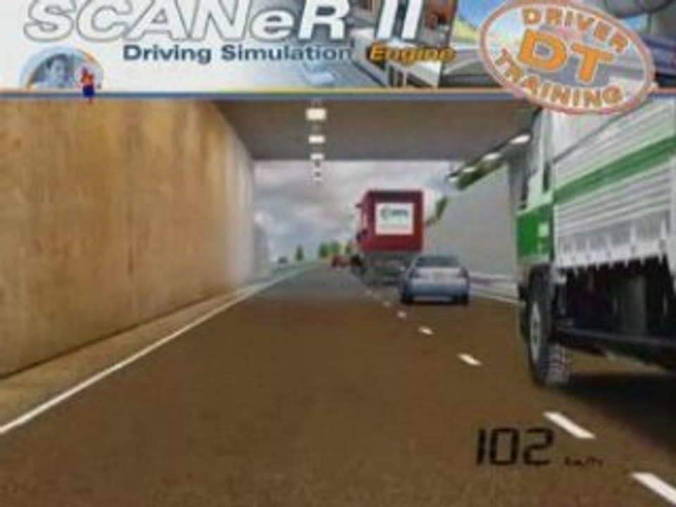 OKTAL driving simulation