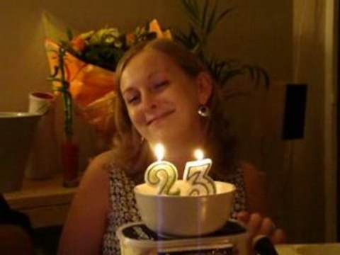 je souffle mes bougies