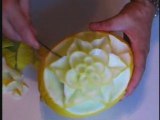 frutta intagliata: melone