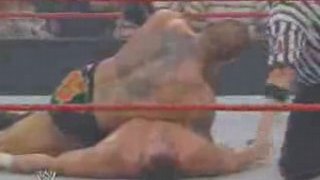 RAW 08.04.08 Cena & Batista vs Cody Rhodes & Ted Debiase
