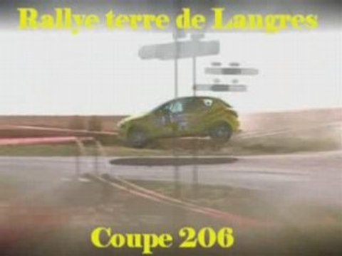 Rallye terre de Langres Coupe 206
