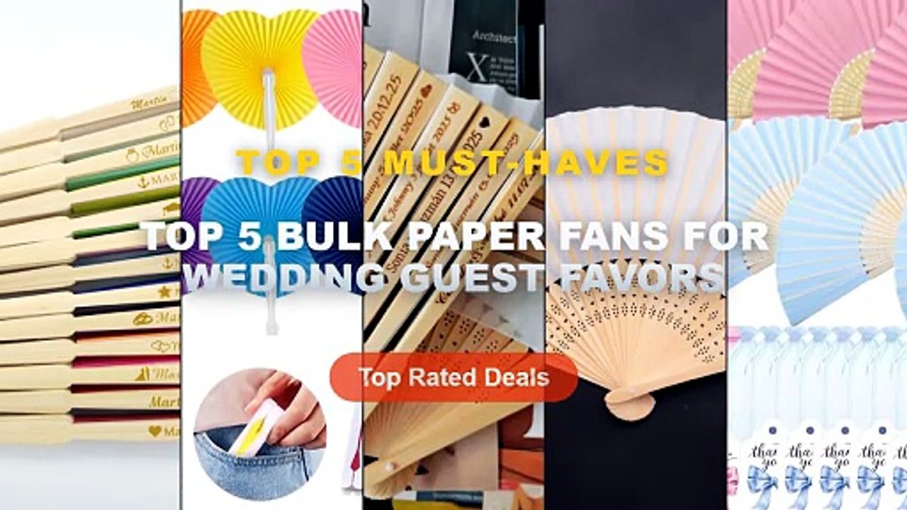 Ultimate Guide to the Best Top 5 Bulk Paper Fans For Wedding Guest ...