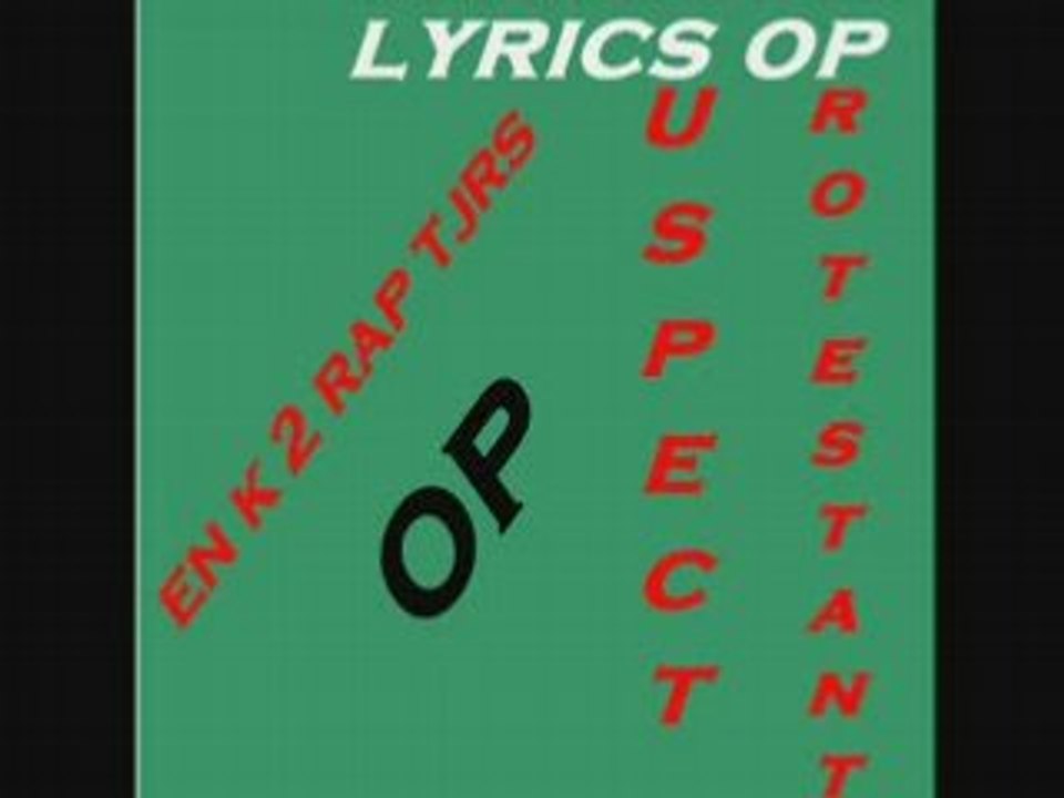 Lyrics op projet famine