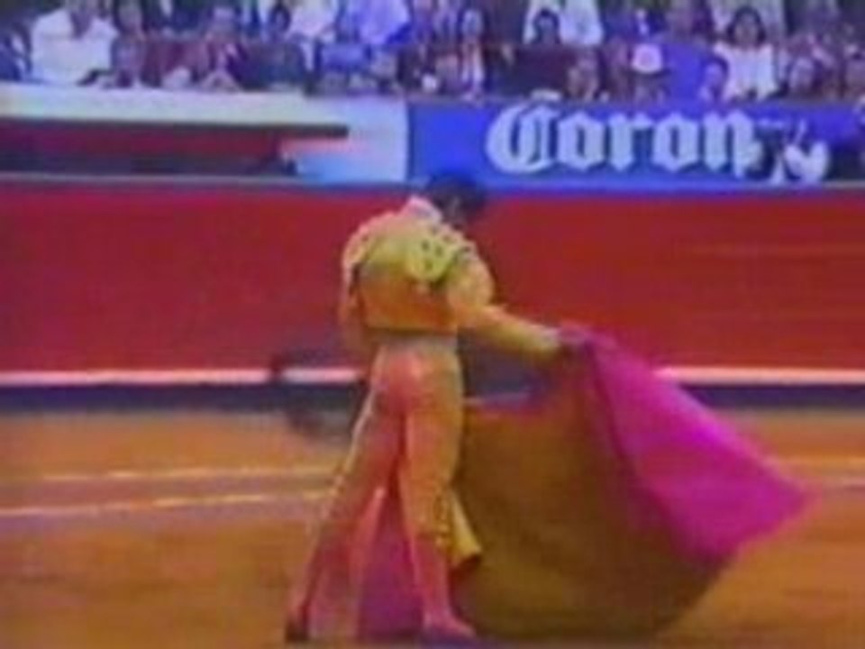 La México, 21 de septiembre de 1997. El Juli con Camborio.