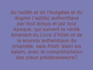 Avoir honte de s'appeler salafi