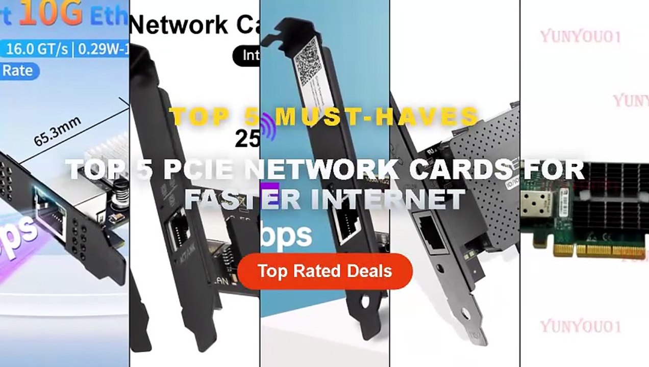 Amazing Top 5 PCIe Network Cards For Faster Internet You Need To