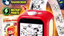 AI Sticker Printer for Kids | Voice-to-Sticker Creative Fun