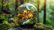 Évasion en Forêt _ Musique Relaxante & Nature (Boule de Verre)