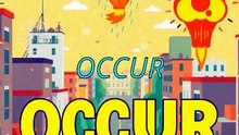 10000 palabras en inglés - ¿OCCUR suena más formal?