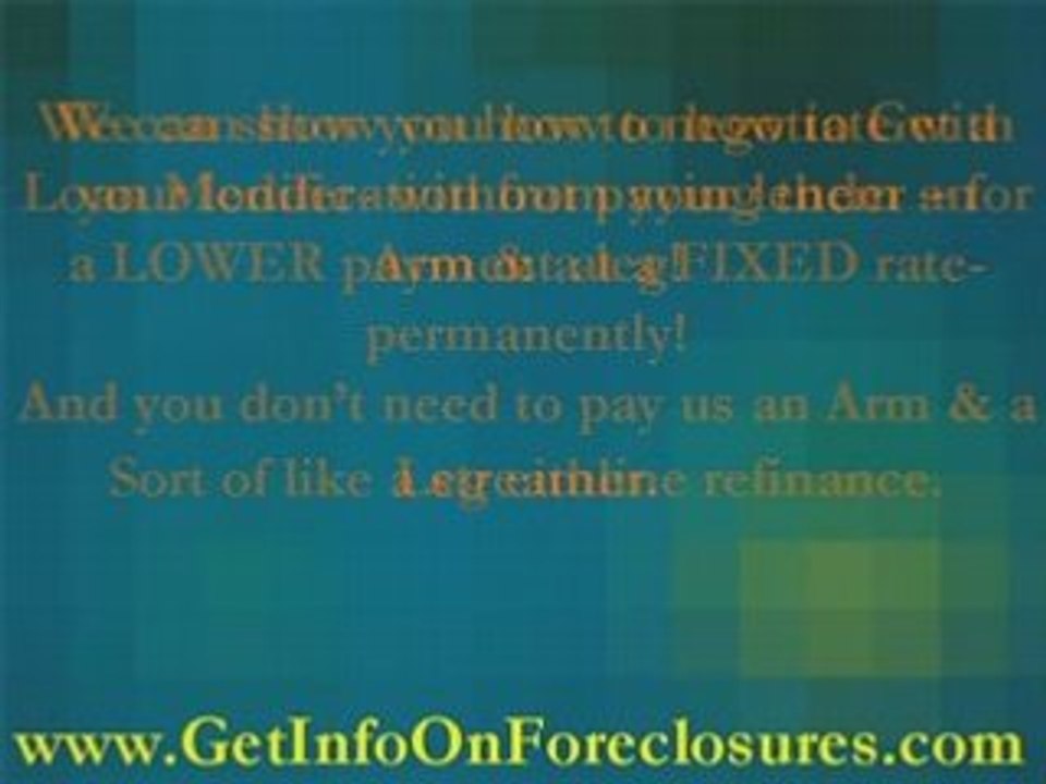 Foreclosure help, Avoid Foreclosure, Foreclosure advice