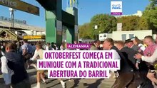 O’zapft is! Cerveja já corre a rodos na Oktoberfest em Munique