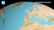 Depois de semanas de calor, os mapas mostram sinais de mudança: ar mais fresco aproxima-se de Portugal