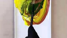 Didn't Want to Waste It, So I Mixed the Leftovers 🖌️ ASMR