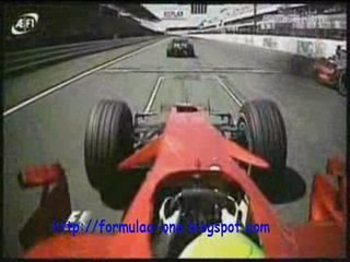 hungaroring 2008 start - hamilton vs massa