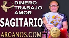 ♐ SAGITARIO: Dinero, Trabajo y Amor, del 13 al 19 de septiembre de 2026 (Stuart de ARCANOS.COM)