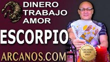 ♏ ESCORPIO: Dinero, Trabajo y Amor, del 13 al 19 de septiembre de 2026 (Stuart de ARCANOS.COM)