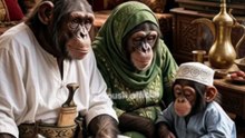 Sultan et 7 servantes !? Le petit singe Qardoush choque ses parents 😂