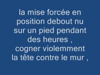 10 000 fois pire qu Abu ghraib : torture musulmane Maroc