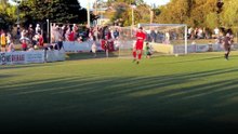 Daniel Geroski scores the winning penalty for Wollongong United
