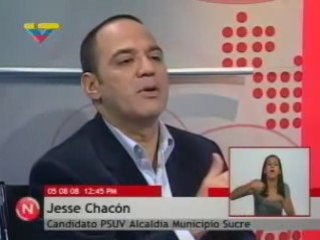 Jesse Chacón y Ernesto Villegas